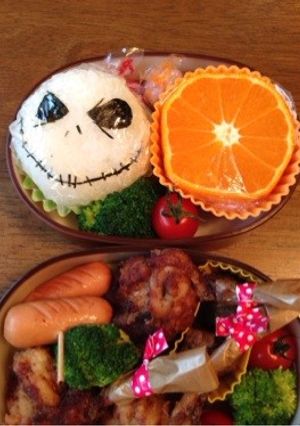 簡単 ジャックのハロウィン弁当-レシピのメイン写真