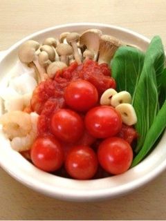 トマト鍋-レシピのメイン写真