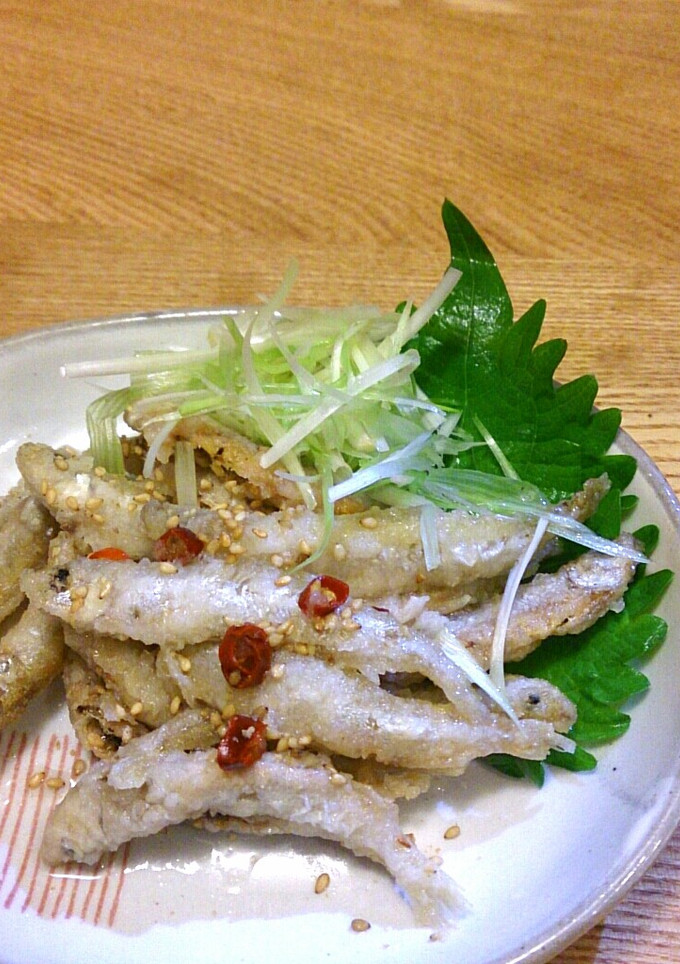 わかさぎの揚げびたし-レシピのメイン写真