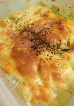 ☆子供喜ぶ♪♪簡単ポテトクリームグラタン-レシピのメイン写真