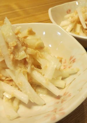簡単すぎ！切って混ぜるだけ♪大根サラダ-レシピのメイン写真