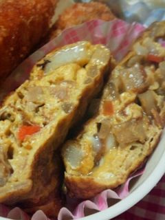 きんぴらごぼう入り卵焼き-レシピのメイン写真