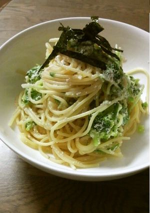 たらこと野菜の和風クリームパスタ-レシピのメイン写真