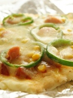 マッシュポテトのピザ-レシピのメイン写真