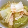 こころもポッ。白菜とベーコンの生姜スープ
