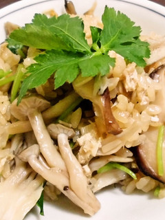 きのこの炊き込みご飯-レシピのメイン写真