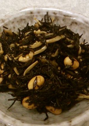 大好きな母の味♪　ひじきの大豆煮-レシピのメイン写真