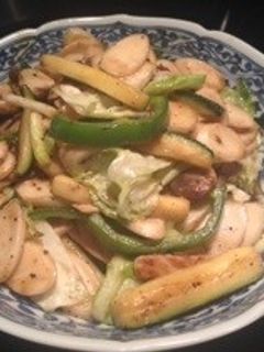 トックと野菜の中華風炒め-レシピのメイン写真