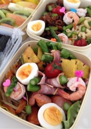 2013年小学校の運動会お弁当❤-レシピのメイン写真