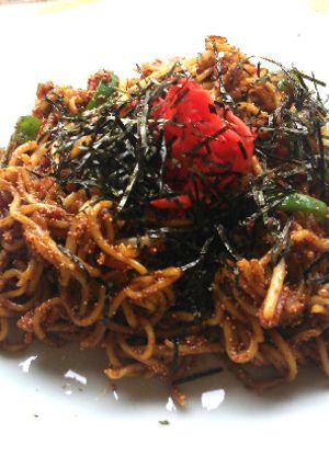 うま～♡カレー焼きそば-レシピのメイン写真