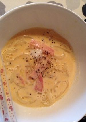 お箸で食べる☆うどんナーラ-レシピのメイン写真