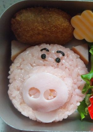 簡単キャラ弁 トイストーリー☆ハム-レシピのメイン写真