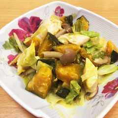 รูปของ 簡単☆鶏とかぼちゃのクリーム煮