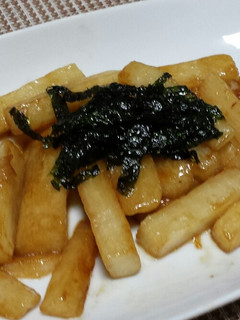 10分☆超簡単長芋のバター焼き☆-レシピのメイン写真