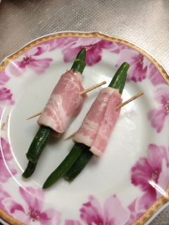 ベーコン巻☆お弁当に♪うずら卵&インゲン-レシピのメイン写真