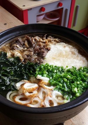 絶品、肉うどんpart2 山芋入り-レシピのメイン写真