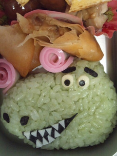 簡単キャラ弁 トイストーリー☆レックス-レシピのメイン写真