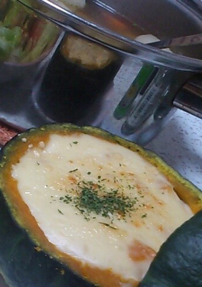 まるごと！ミニかぼちゃのドリア-レシピのメイン写真