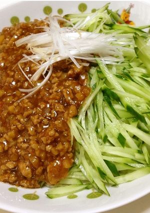 簡単にできる！ジャージャー麺-レシピのメイン写真
