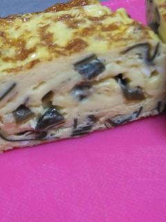 昆布のつくだ煮で卵焼き-レシピのメイン写真