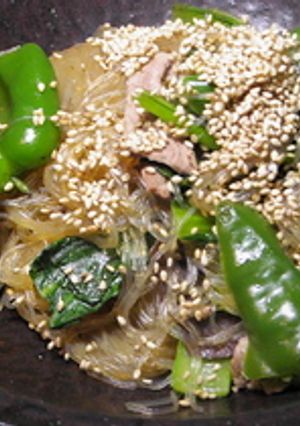 野菜たっぷりチャプチェ-レシピのメイン写真