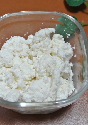 牛乳で作るカッテージチーズ-レシピのメイン写真