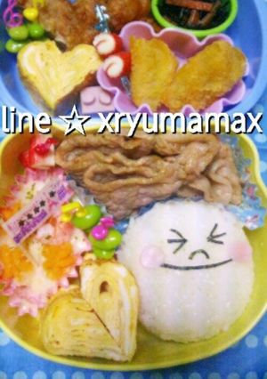 キャラ弁 LINE ラインキャラクター-レシピのメイン写真
