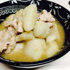 里芋と豚肉の煮物-レシピのメイン写真