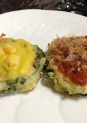離乳食 野菜たっぷりプチお好み焼き-レシピのメイン写真