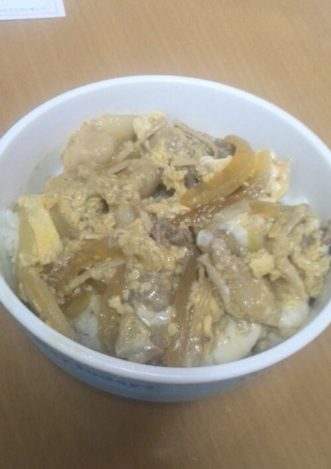 簡単☆とろとろ豚玉丼♪-レシピのメイン写真