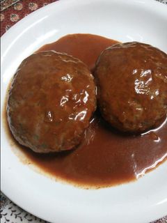 簡単♪うちの煮込みハンバーグのソース☆-レシピのメイン写真