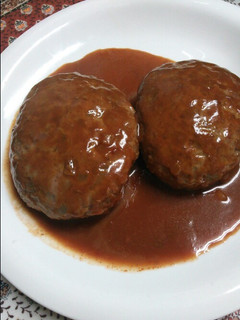 簡単♪うちの煮込みハンバーグのソース☆-レシピのメイン写真