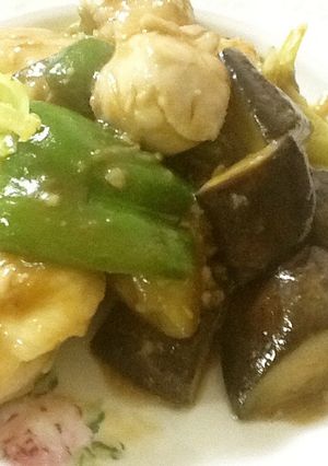 ささみと野菜のオイ味噌炒め-レシピのメイン写真