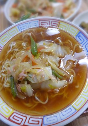 八宝菜風をのせたしょうゆラーメン-レシピのメイン写真