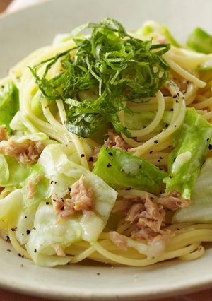簡単！キャベツとツナの塩こうじパスタ-レシピのメイン写真