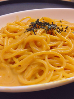 ウニ豆乳クリームパスタ-レシピのメイン写真