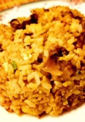 牛すじと長ネギの！焦がし醤油チャーハン-レシピのメイン写真