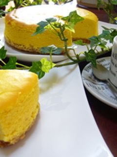 大人気!☆パンプキンチーズケーキ☆-レシピのメイン写真
