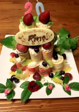 ２０歳のバースデーケーキ-レシピのメイン写真