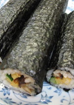 親子恵方巻き-レシピのメイン写真