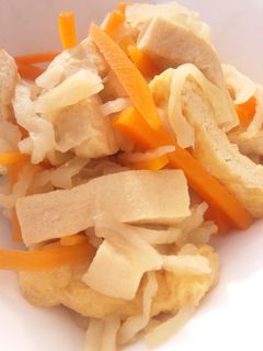 高野豆腐と切り干し大根の煮物-レシピのメイン写真