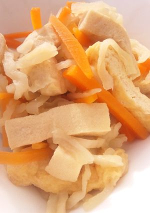 高野豆腐と切り干し大根の煮物-レシピのメイン写真