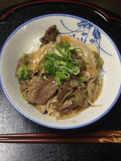 meiko風 白菜とえのき茸と肉丼-レシピのメイン写真
