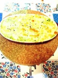 超簡単♡アボカドと豆腐のグラタン-レシピのメイン写真