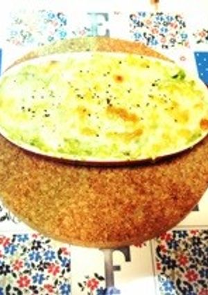 超簡単♡アボカドと豆腐のグラタン-レシピのメイン写真