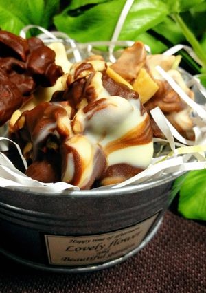 超簡単♡ブロックチョコ-レシピのメイン写真