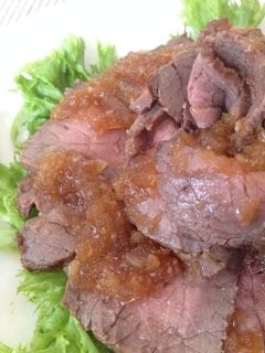 簡単フライパン♡おもてなしローストビーフ-レシピのメイン写真