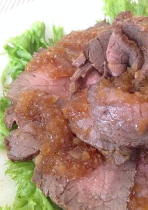 簡単フライパン♡おもてなしローストビーフ-レシピのメイン写真