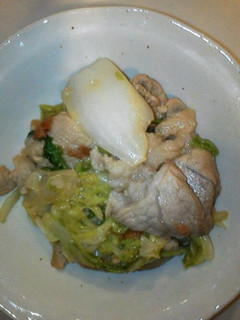 豚肉と白菜の梅炒め-レシピのメイン写真