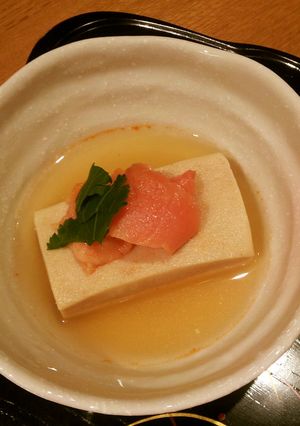 高野豆腐とスモークサーモン-レシピのメイン写真